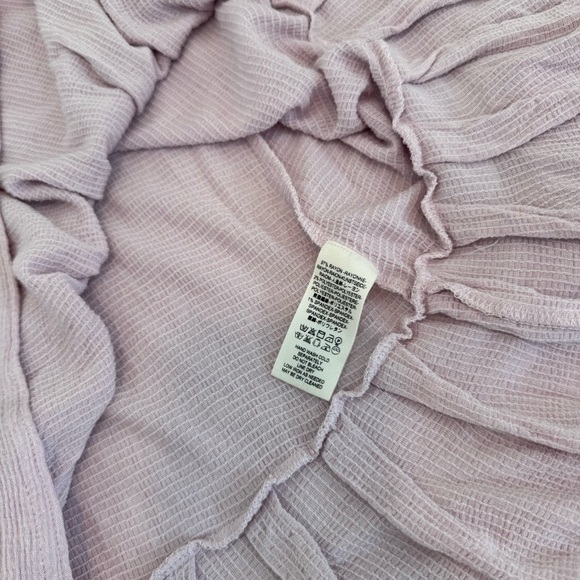 Free People‎ Your Girl Tunic Mini Dress Lavender M - Picture 8 of 10